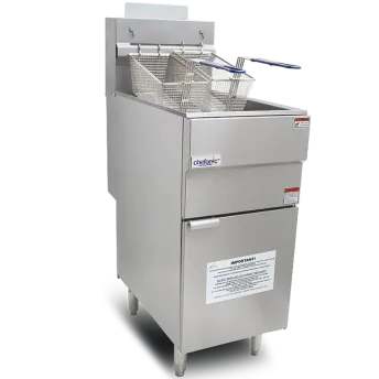 1-Tank Gas Fryer (2-Basket) (NYGF-400)