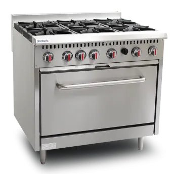 6 Open Burner with Oven (S36-6)